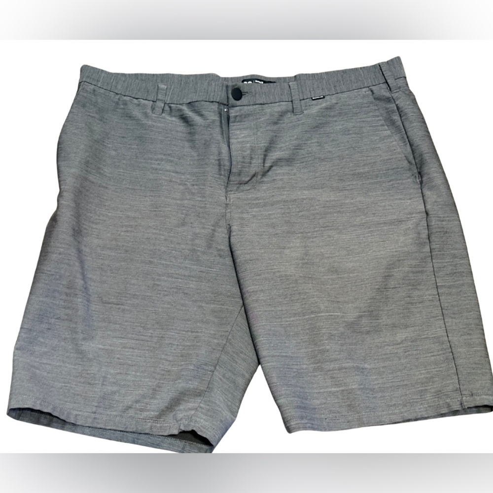 Hurley‎ Nike Dri Fit Gray Shorts Men 38 Surf Skater Athleisure